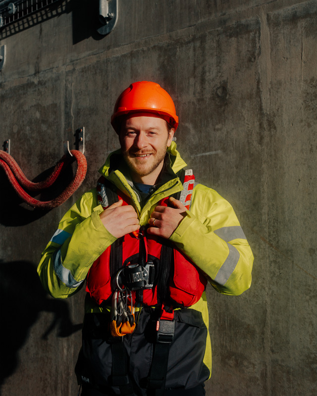 Tom Wines, at Shoreham-By-Sea RNLI by  Alex Ingram for The Telegraph

Copyright Alex Ingram 2024