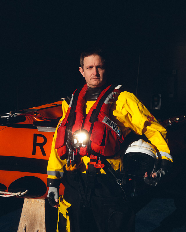 Paul Baker at Shoreham-By-Sea RNLI by  Alex Ingram for The Telegraph

Copyright Alex Ingram 2024