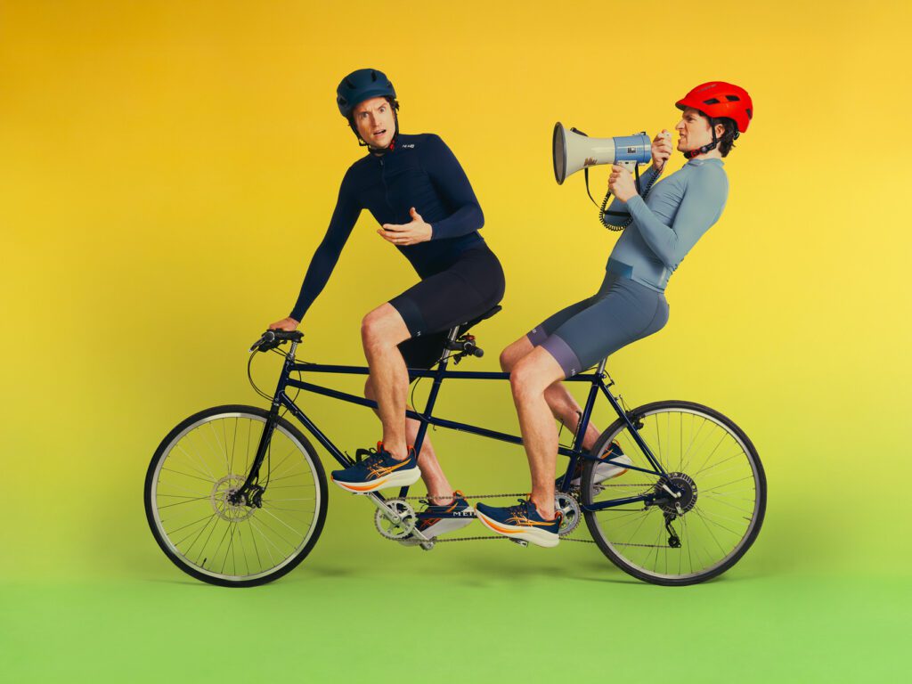 LONDON, UNITED KINGDOM - JANUARY 2026: Greg is taking on Radio 1's Longest Ride for Red Nose Day.  This epic 8 day challenge will see Greg cycling 1000km's from Weymouth to Edinburgh setting off Friday 13th and finishing on Red Nose Day! Taken in London on the 26th January 2026. (Photo by Jack Margerison/Comic Relief)