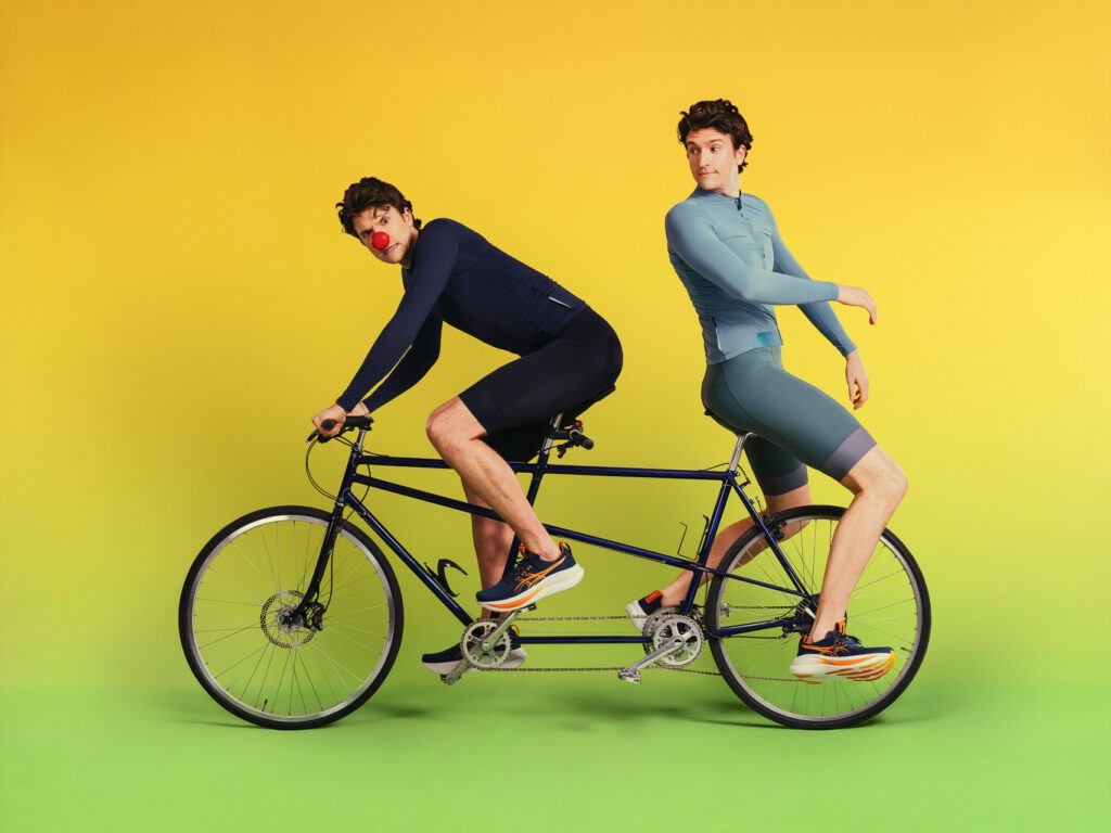 LONDON, UNITED KINGDOM - JANUARY 2026: Greg is taking on Radio 1's Longest Ride for Red Nose Day.  This epic 8 day challenge will see Greg cycling 1000km's from Weymouth to Edinburgh setting off Friday 13th and finishing on Red Nose Day! Taken in London on the 26th January 2026. (Photo by Jack Margerison/Comic Relief)